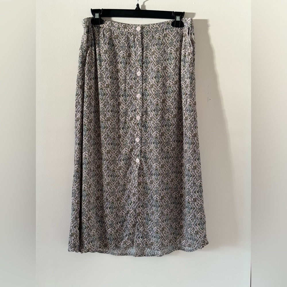 Treasure & Bond patterned skirt